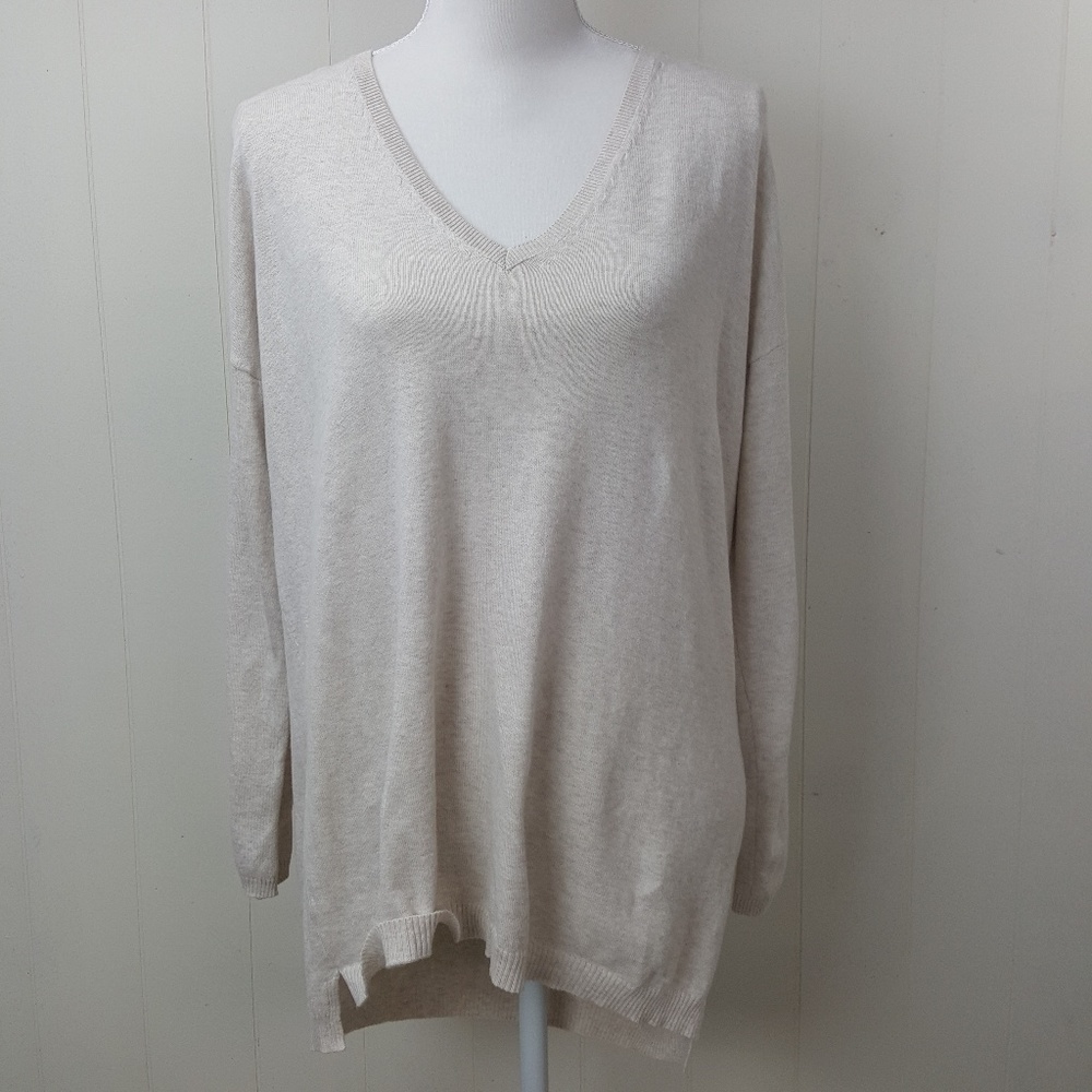 Zara Knit V-Neck Sweater